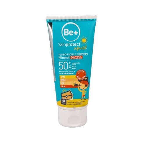 BE SKIN PROTECT ULTRAFLUIDO MINERAL INFANTIL SPF50  100 ML