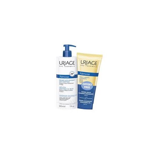 URIAGE PACK XEMOSE BAUME OLEO-APAISANT 500ML  XEMOSE HUILE LAVANTE 200ML