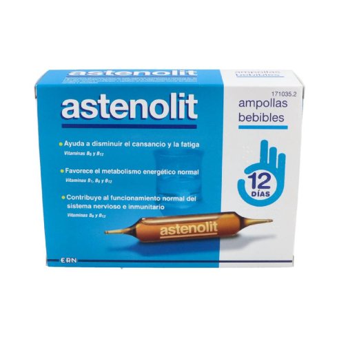 ASTENOLIT 12 AMPOLLAS BEBIBLES
