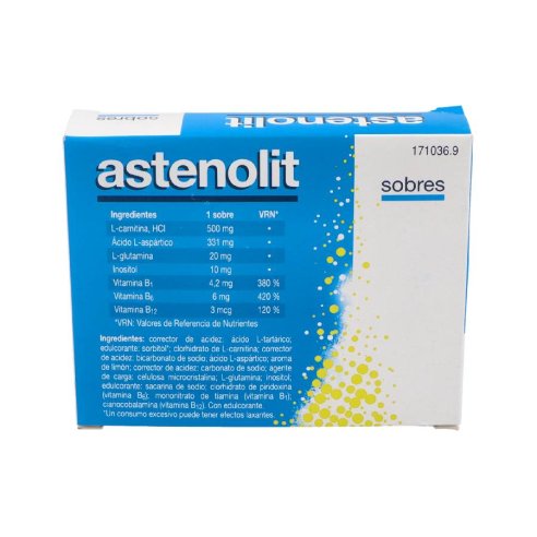 ASTENOLIT 12 SOBRES EFERVESCENTES