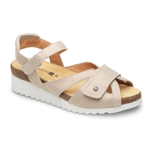 CALZAMEDI SANDALIA REF.0804 BEIGE T37