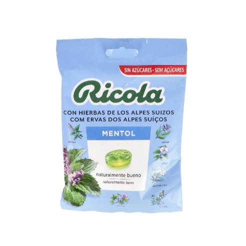 RICOLA CARAMELOS SIN AZUCAR  1 ENVASE 50 G SABOR MENTOL