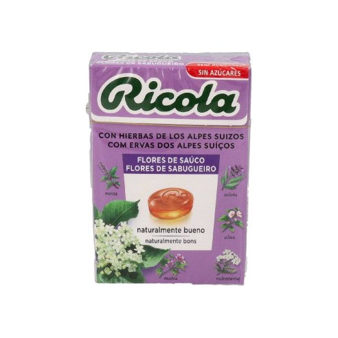 RICOLA CARAMELOS FLOR SAUCO S/A 50 G.