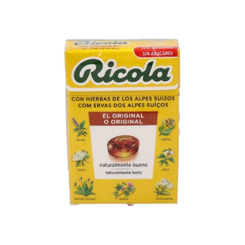 RICOLA CARAMELOS HIERBAS SUIZAS S/A 50 G