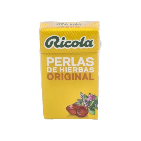 RICOLA PERLAS HIERBAS SUIZAS S/A 25 G.