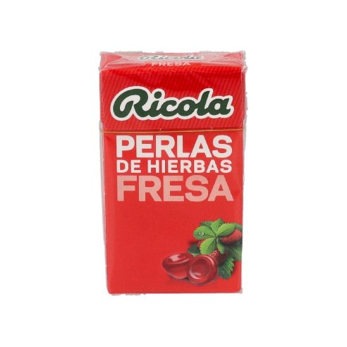 RICOLA PERLAS FRESA-MENTA S/A 25 G..
