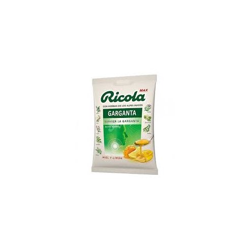 RICOLA MAX GARGANTA MIEL Y LIMON 68G