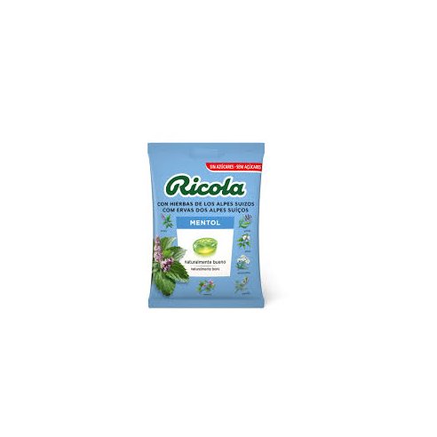 RICOLA CARAMELOS S/A BOLSA 70 G SABOR MENTOL