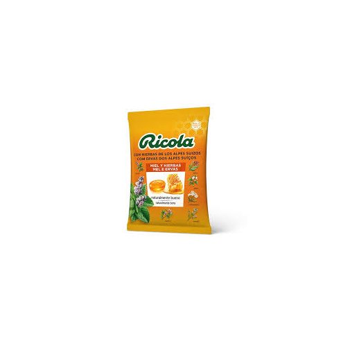 RICOLA CARAMELOS S/A BOLSA 70 G SABOR MIEL Y HIERBAS