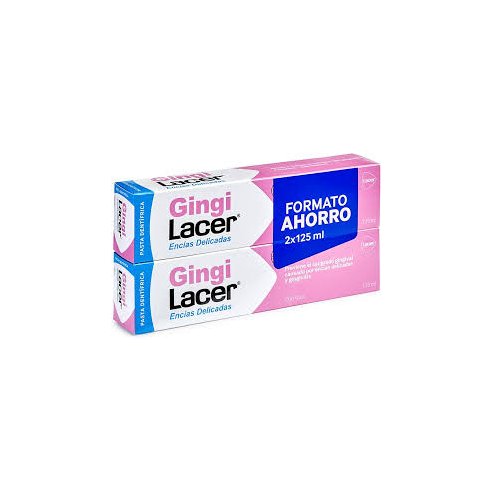 DUPLO GINGILACER PASTA DENTIFRICA 2X125ML.