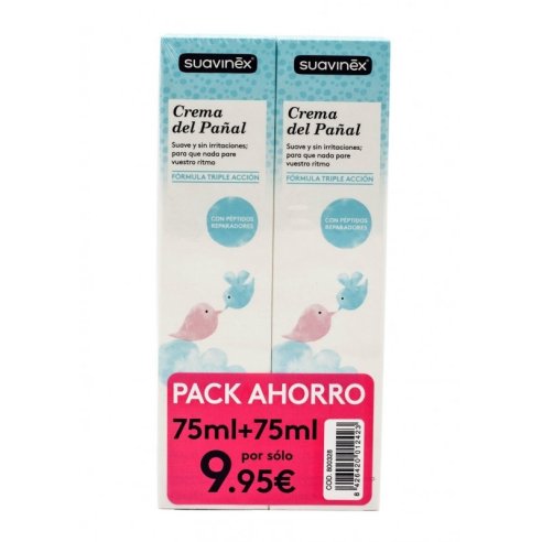 SUAVINEX DUPLO CREMA PAÑAL 75ML